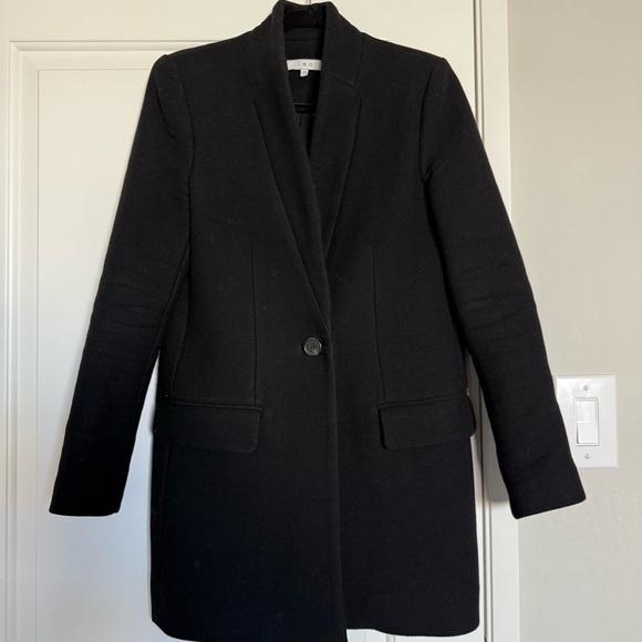 IRO Black Women's Coat - Picture 1 of 3